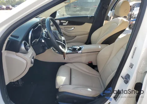 2018 Mercedes-Benz C 300 из США, поврежденный, VIN WDDWF4JB3JR327155